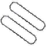 Opuladuo 2PC 10 inch Chainsaw Chain for Worx WG323