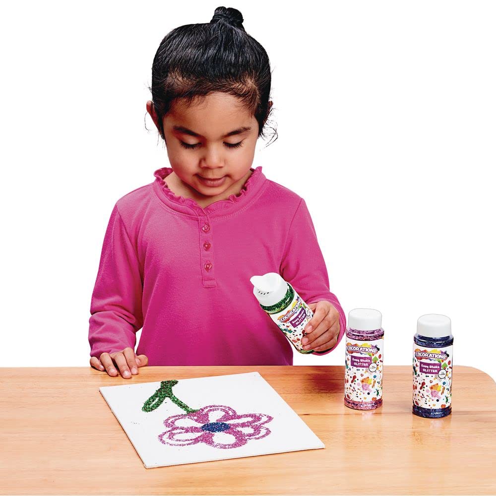 Colorations Easy Shake Glitter - Set of 12 (Item # Zsazsa)