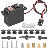 daitoku Upgrade Metal Servo for MJX Hyper Go Servo 14701B H14BM 14209 14210 1/14 RC Car