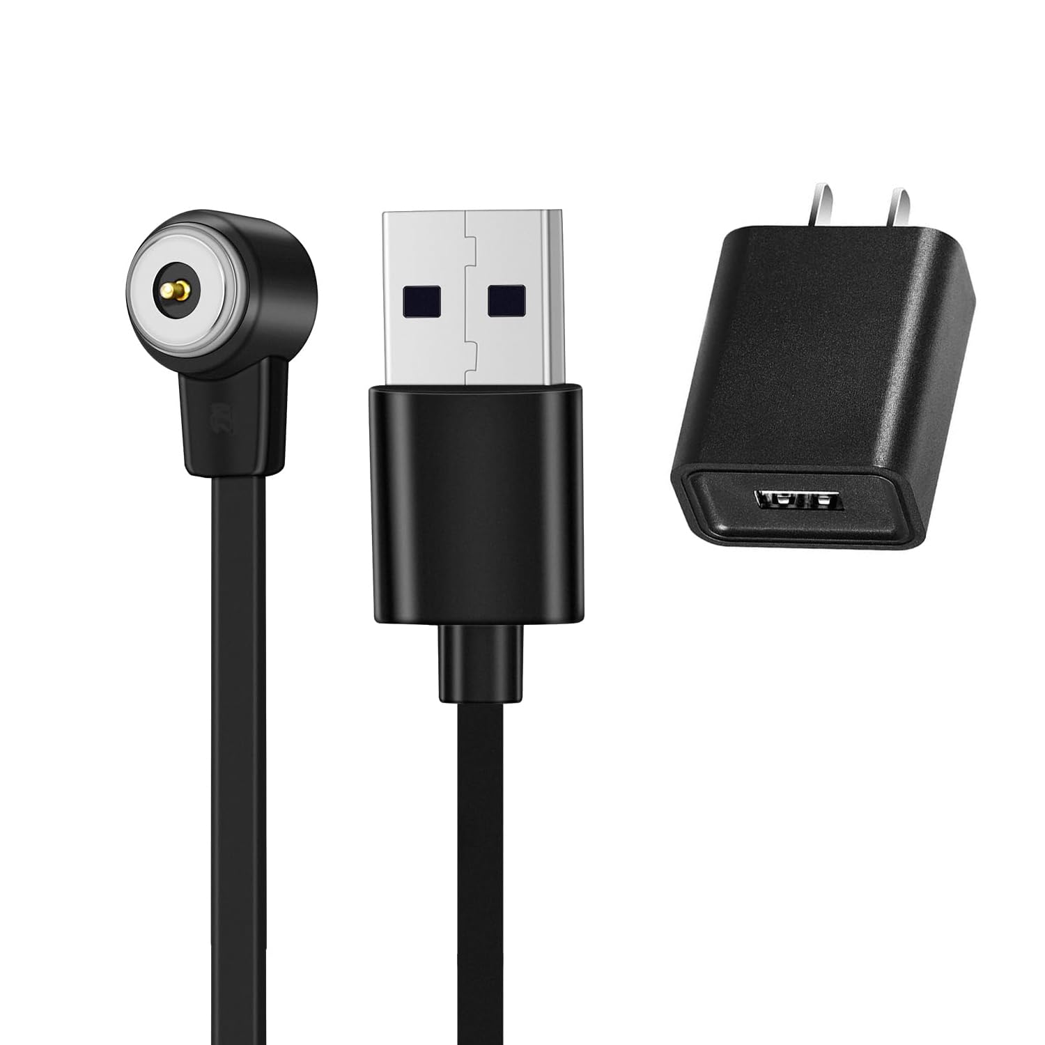 Photo 1 of Emirrehgo Tactical Flashlight Charger USB Magnetic Charging Cable Pistol Light Laser Combo Charger Cord Wall Adapter