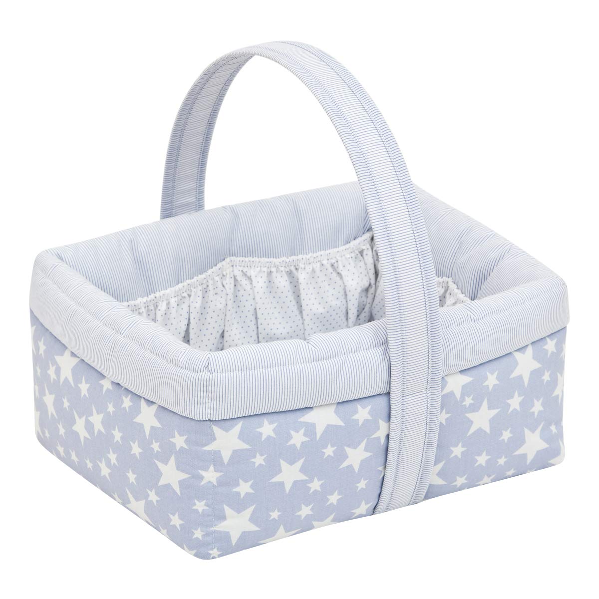 Cambrass Layette Basket (Star Blue)