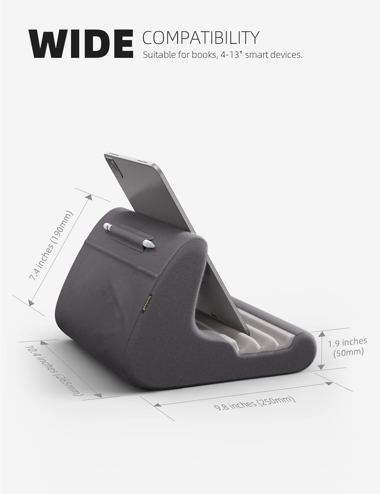 Aazon.co: Laicall Tablet Pillow Holder, Pillow Soft Pad - Bed Tablet