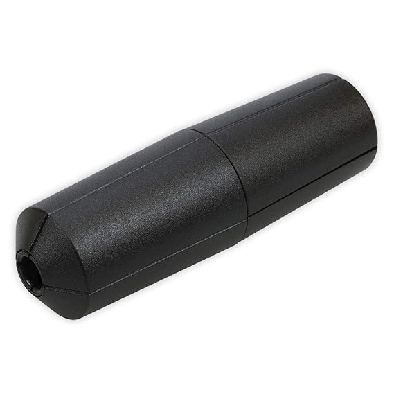 LUMEO MOBIL LED-Dreh-Schnurdimmer 2820x0800 (T28.08) auch HV-HALOGEN + Glühlampen 5-100 W/VA (LED 3-35W) - Farbe: schwarz