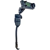 Seat Rail Mount With Mic Holder For the Icom IC-706 IC-7000 ID-4100 IC-2820