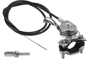 Mower Accelerator Throttle Lever Thumb Throttle Handle Control Cable Switch for Lawnmower Snow Blower Motorcycle GX160 GX200 