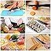 Ceramic Knife Set, Ankway 9-Piece Durable Rust Proof Lightweight Kitchen Knives (4 Knife Blades, 4 Sheaths and 1 Fruit Peeler)