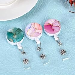 Retractable Badge Reel Clip, Badge Holder with