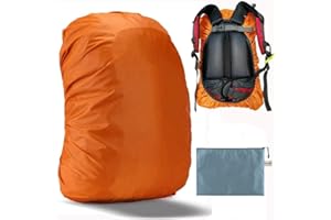 Evotopf Waterproof Backpack Rain Cover with Anti Slip Buckle Strap for Camping, Hiking, Traveling, Hunting, Biking, 15-80L