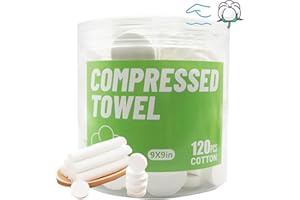 icepac Compressed Towels, Camping, Disposable Face Compressed Towels, Magic Towel, Compressed Towel for Travel, Camping,Hikin