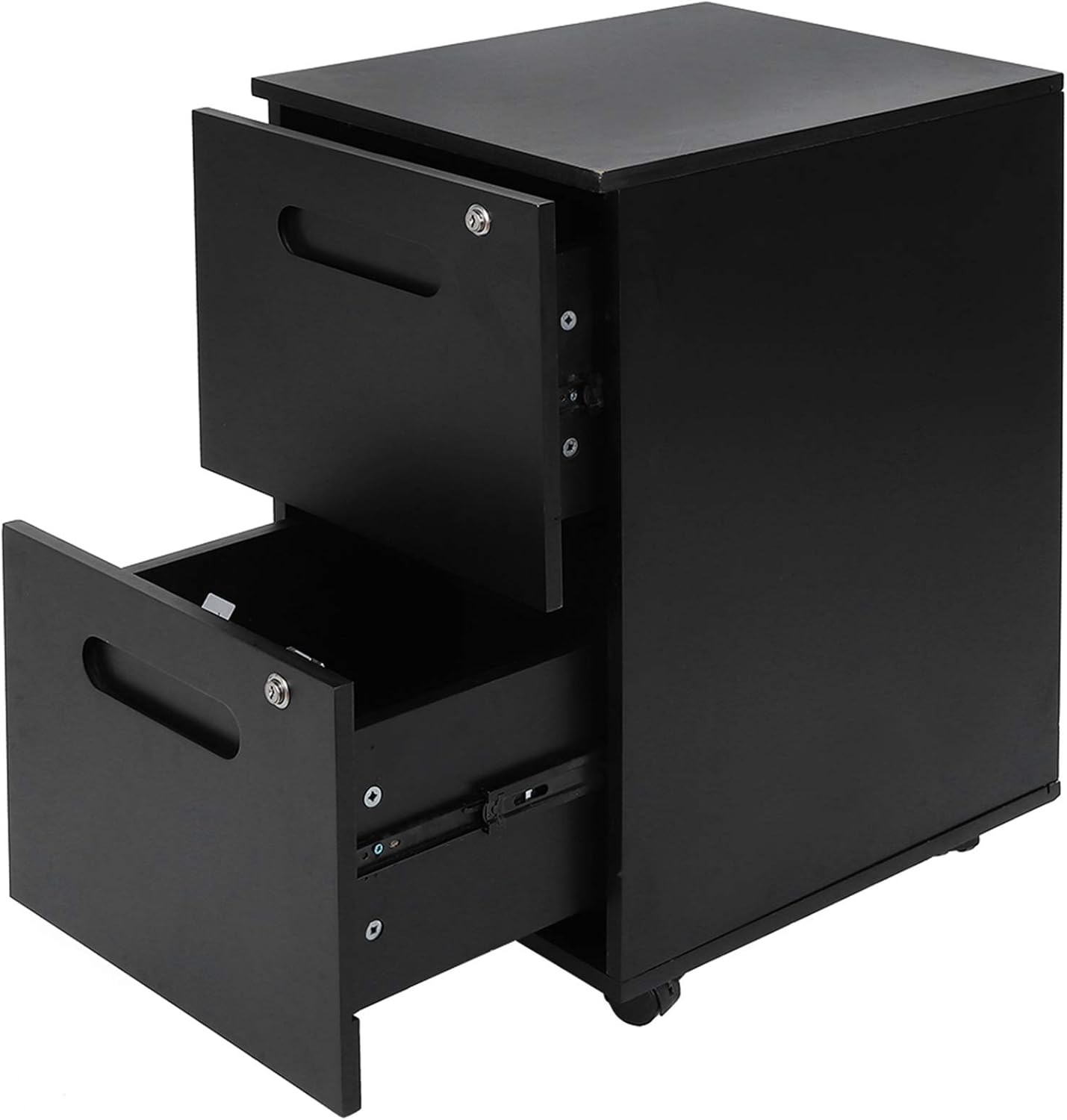 Rollcontainer 5 Schubladen Pink - Mobiler Aktenschrank Für Büro & Zuhause