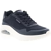 Skechers Men's 183310 Uno Flex- Spring On Air Black Casual Shoes