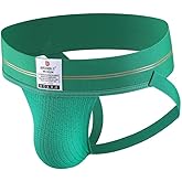 BRODDLE Men's Jockstrap Stretchy Nylon Mesh Pouch Performance Workout Athletic Supporters for Men
