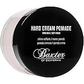 Baxter of California Hard Cream Pomade for Men | Natural Finish | Firm Hold | Hair Pomade