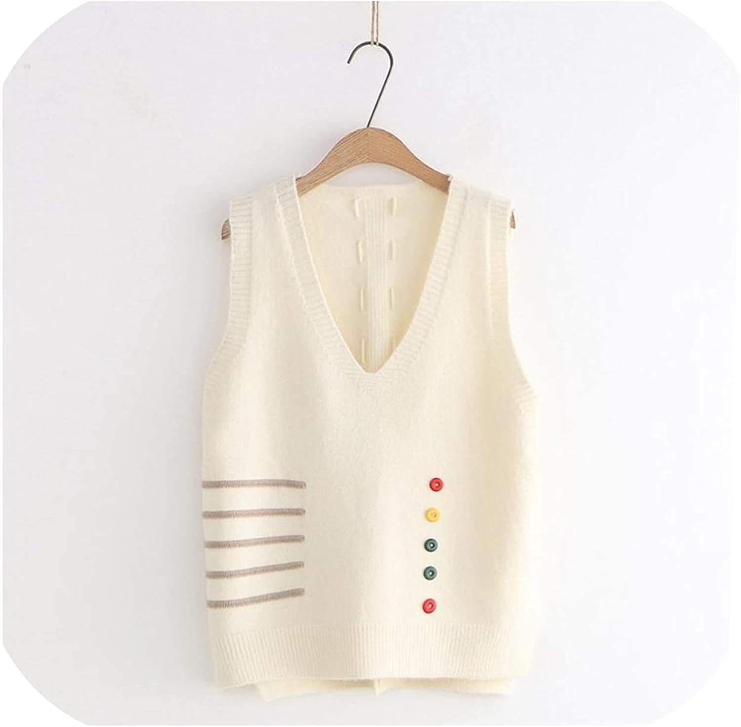 Womens sweater vest with buttons Clearance