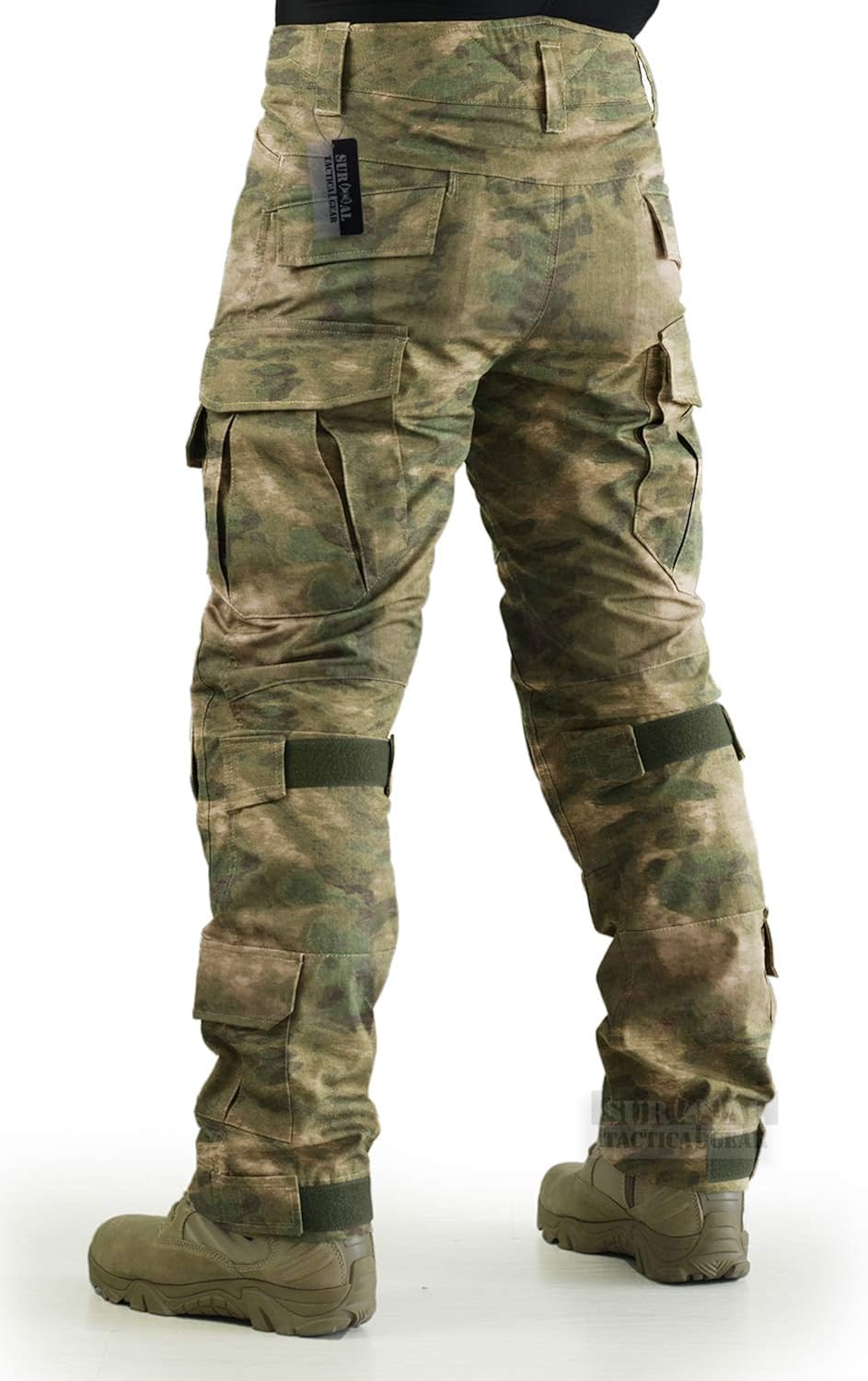 ZAPT Tactical Pants with Knee Pads Airsoft Camping Hiking Hunting BDU Ripstop Combat Pants 13 Kinds Army Camo Uniform Military Trousers : Sports & Outdoors