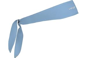 Halo Headband Halo I- Custom Fit- Tie Sweatband Pullover for Men and Women, No Slip with Moisture Wicking Dryline Fabric