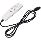 Lift Chair Remote Control, Power Recliner Replacement Buttons, 2 Button and 5 Pin Lift Chair Hand Controls for Lift Chairs an