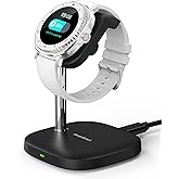 SwanScout Charger Stand for Samsung Galaxy Watch 8/8 Classic/Ultra (2025)/7/Ultra/FE/6/6 Classic/5/5 Pro/4/3/Active 2/Active, SwanScout 505S