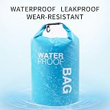 Uncle Paul 5L Dry Bag Blue Waterproof Bag for Kayaking Boating Fishing Rafting view 5