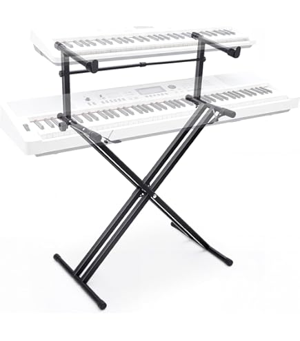Amazon.com: Hercules Stands KS210B EZ-LOK Double Tier X Keyboard