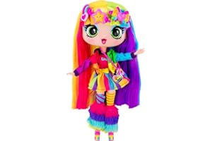 DECORA GIRLZ Decora Fashion Girlz 11” Doll – Rainbow Hair, Stickers & Endless Style Fun for Creative Play