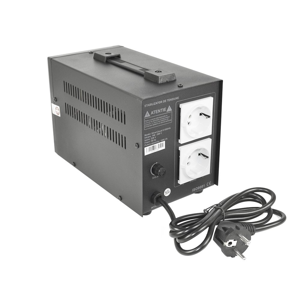 SilverCloud 1000VA Voltage Converter Stabilizer