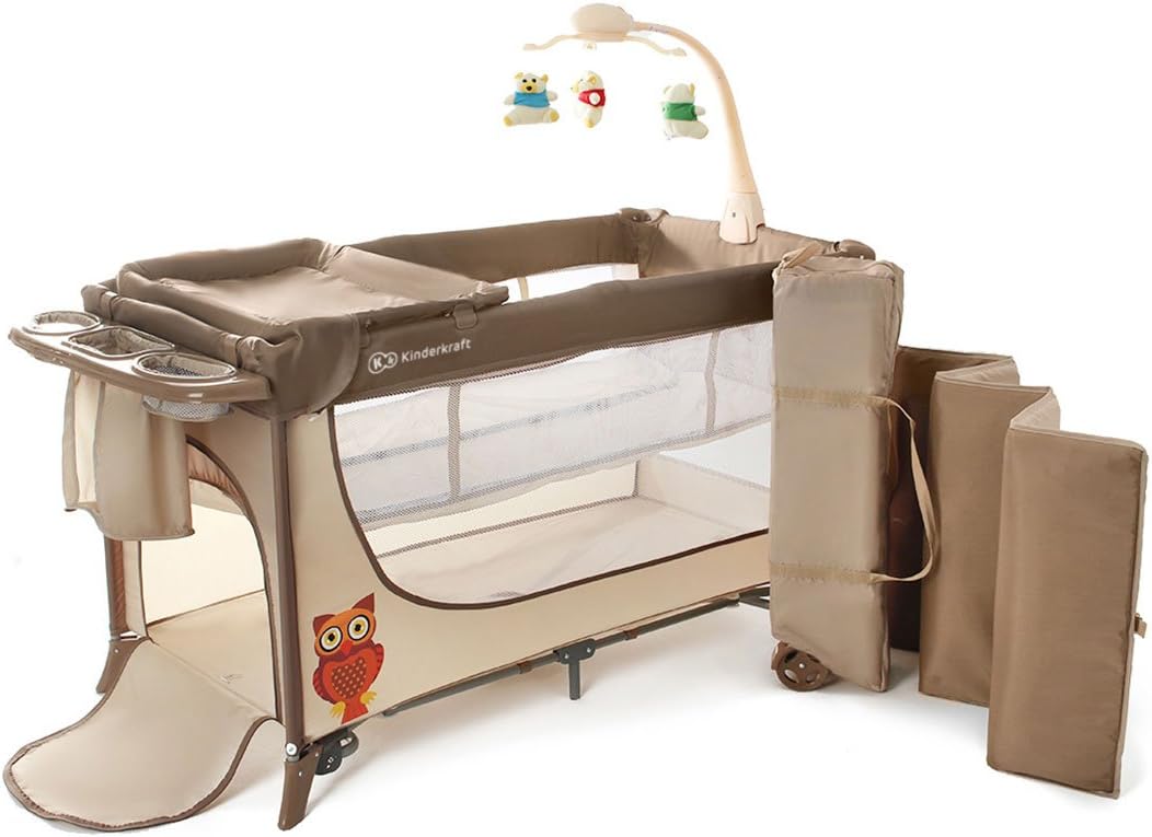 kinderkraft travel cot joy