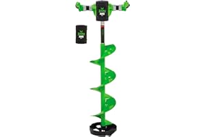 ION ICE FISHING ION G2 10" Electric Power Ice Fishing Auger with Two High Performance 4Ah 40V MAX Gen 2 Lithium Batteries