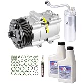 AC Compressor &amp; A/C Kit For Ford F250 F350 F450 F550 F-250 F-350 F-450 F-550 Super Duty - BuyAutoParts 60-80242RK New