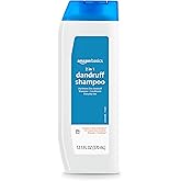 Amazon Basics 2-in-1 Dandruff Shampoo & Conditioner, Gentle and pH Balanced, 12.5 oz (pack of 1) (Previously Solimo)