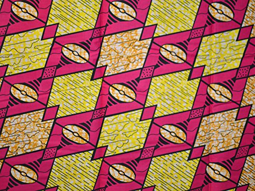 Ankara Fabric- African Print Clothing Designs - Wax Material For Fashion, Dresses, Top, Skirt, Jewelry, Shoes, Bags, Head Wraps, Dashiki Shirt -Styles With Patterns Of Prints. Lifetime Guaranteed. Sparkles -6 Yards