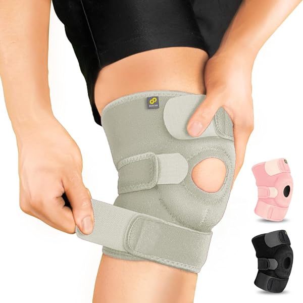DR. BRACE ELITE Knee Brace With Stabilizers & Gel Pad – Support For Knee Pain, Men & Women, Adjustable & Breathable - View #8