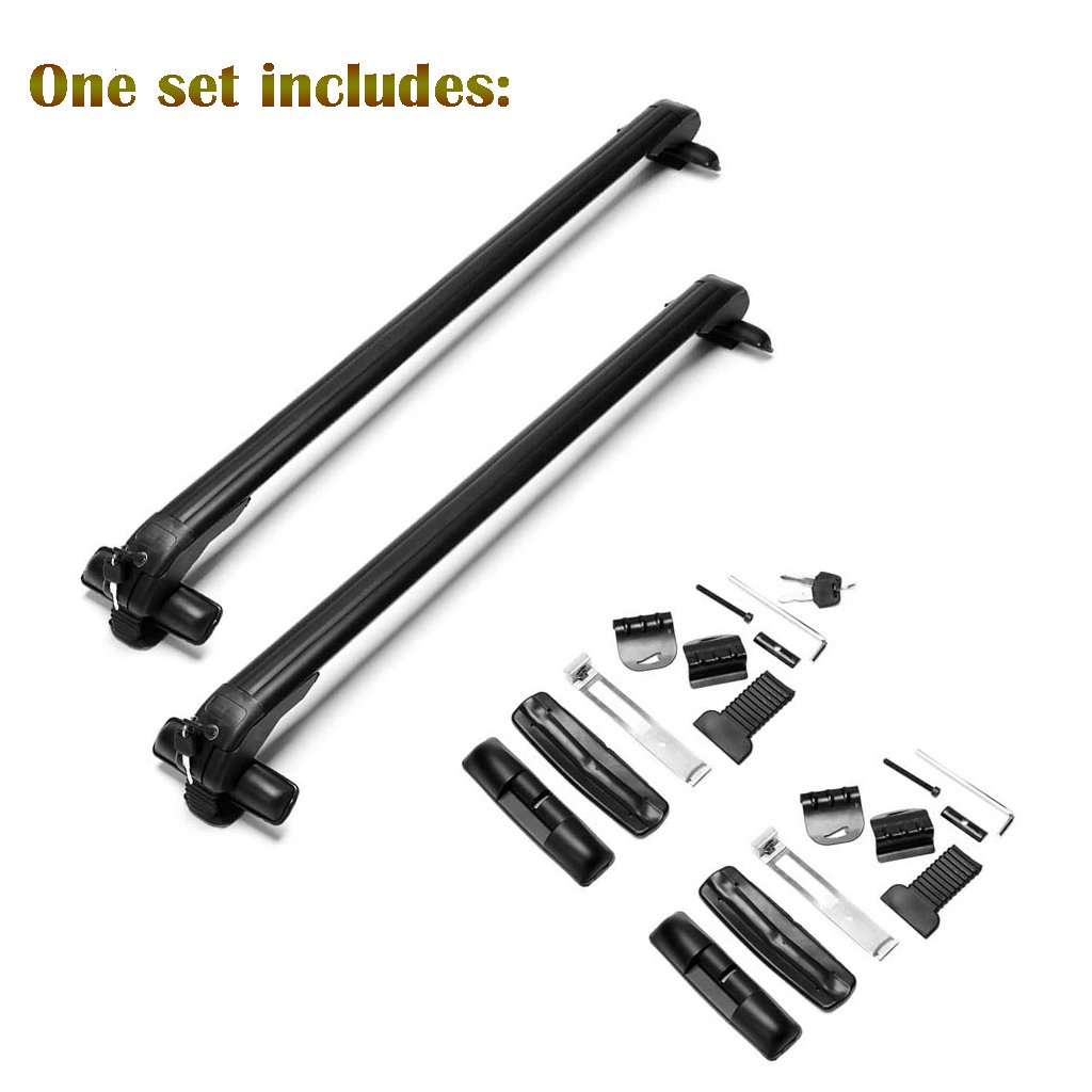 2020 New Universal Car Top Luggage Cross Bars Roof Rack Lockable Anti