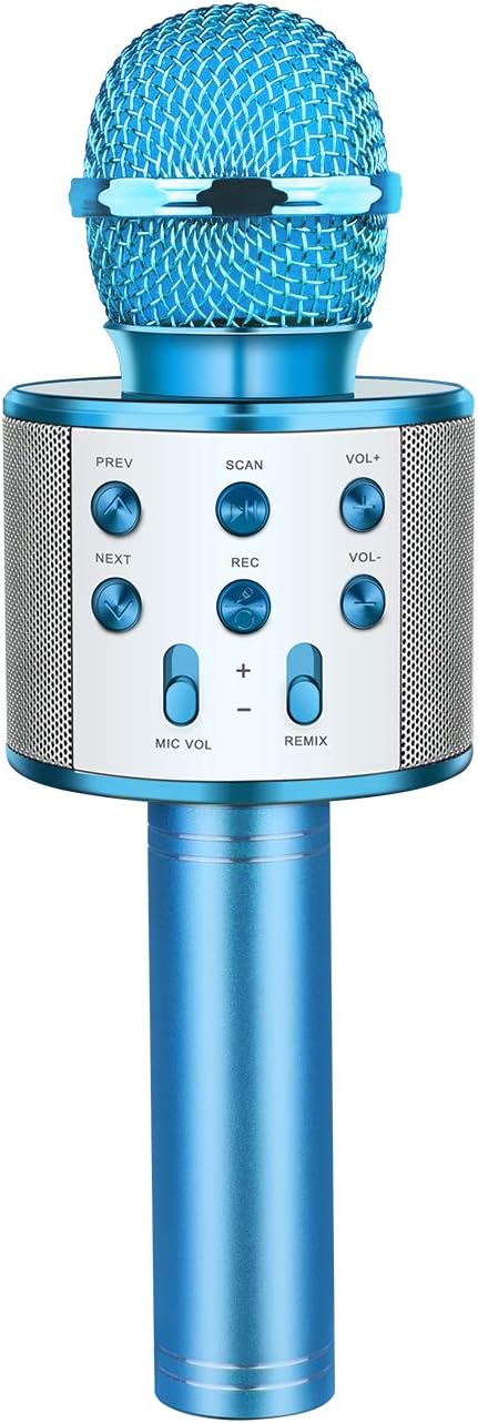 LET'S GO! Wireless Portable Handheld Bluetooth Karaoke Microphone - Best Gifts