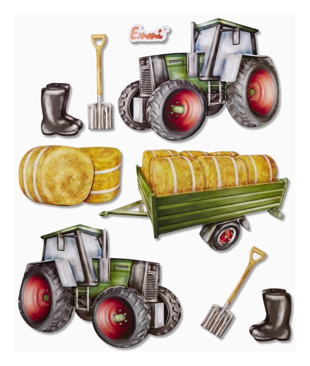 3D XXL Tractor Stickers