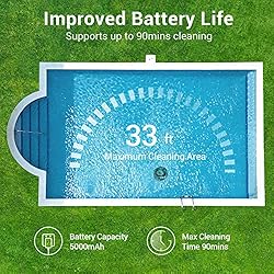 Gosvor Aura Cordless Robotic Pool Cleaner, Pool