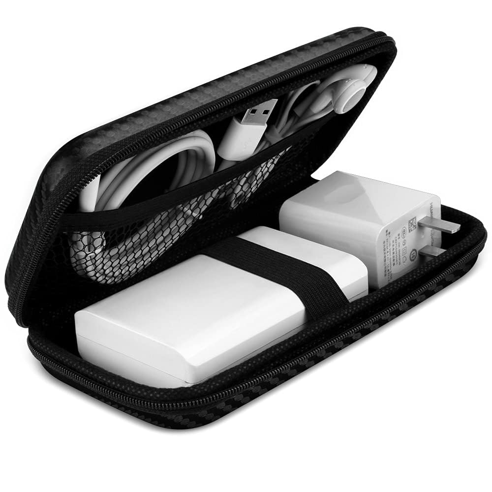 Photo 1 of ***MISSING PARTS***
iMangoo Shockproof Travel Essentials Organizer Charger Case, Space-Optimized Small Zipper Electronics Accessories Pouch Tech Cord Cable Power Bank Storage for Women Men, 6.5x3.2x1 In (Fiber Black)