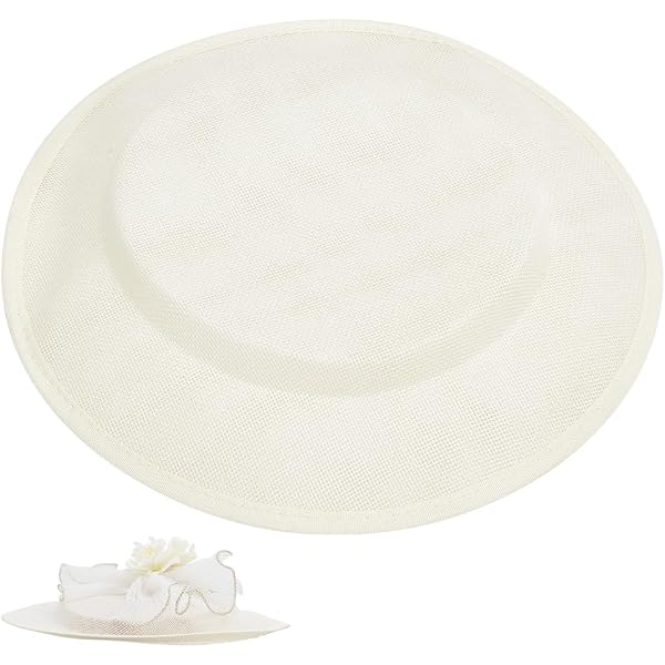 Base De Sombrero De Moda Para Mujer - Tocado Francés, Ligera Y Maleable, Para Bodas, Banquetes Y Eventos