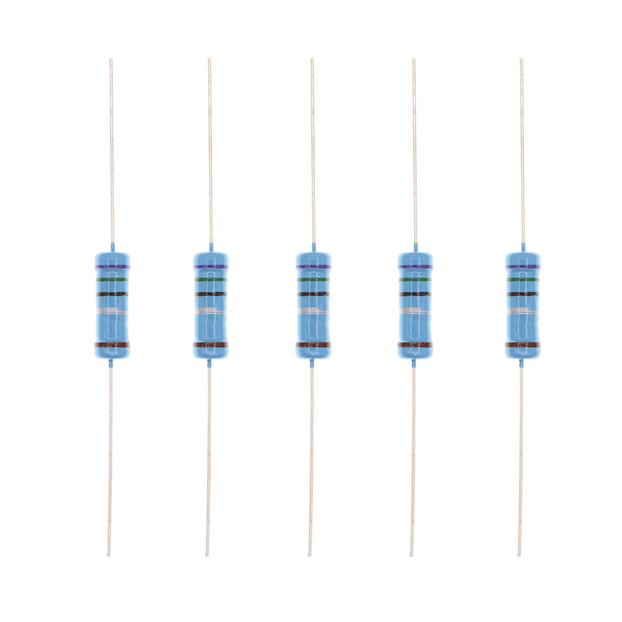 HUABAN 20PCS 3W 3 Watts 7R5 7.5 Ohm 1% Metal Film Resistor