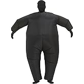Threadsorcery Inflatable Costume Adult,Blow Up Masquerade Jumpsuit,Full Body Party Suit,Halloween Costumes for Men Women