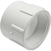 Canplas 192891 PVC DWV Female Adapter, 1 1/2-Inch, White