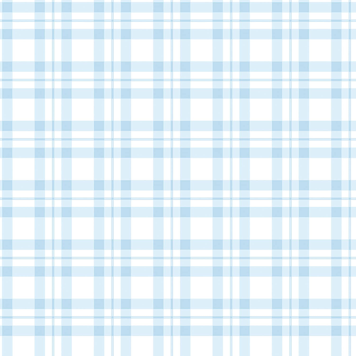 Galerie G78395 Tiny Tots 2 Plaid Wallpaper, Blue, 10m x 53cm