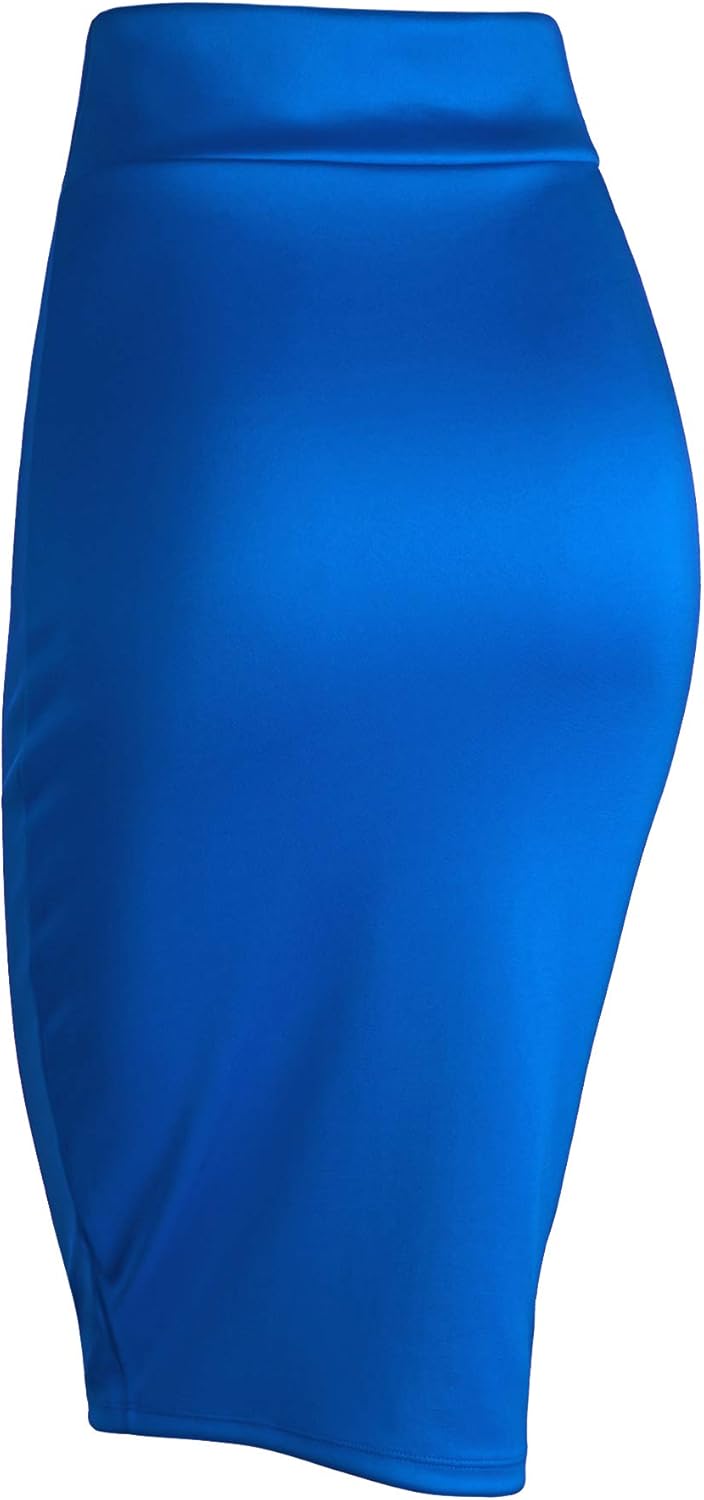 Made By Johnny Womens Slim Fit Midi Pencil Skirt - Made in USA at  Women’s Clothing store