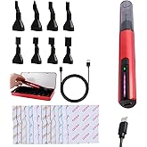 Reciprocating Sander Portable Electric Sanding Pen USB Rechargeable Mini Sander with Overload Protection 3 Gears Adjustable 8