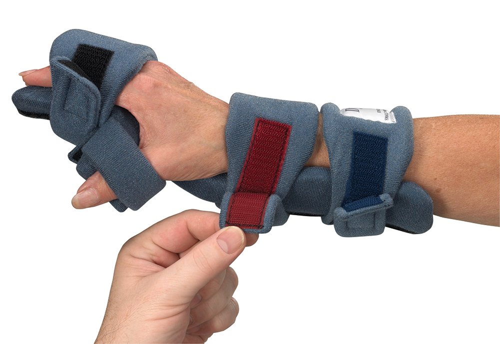 DynaPro Orthotics Finger Flex Splints, Right, Adult Medium, Total Length 6.58