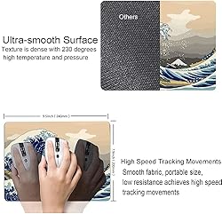 Japanese Mouse Pad, Sea Wave Mouse Pad, Mouse Mat