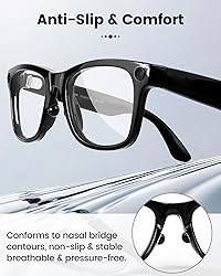 Compatible with Ray-Ban Meta Wayfarer Eyeglass