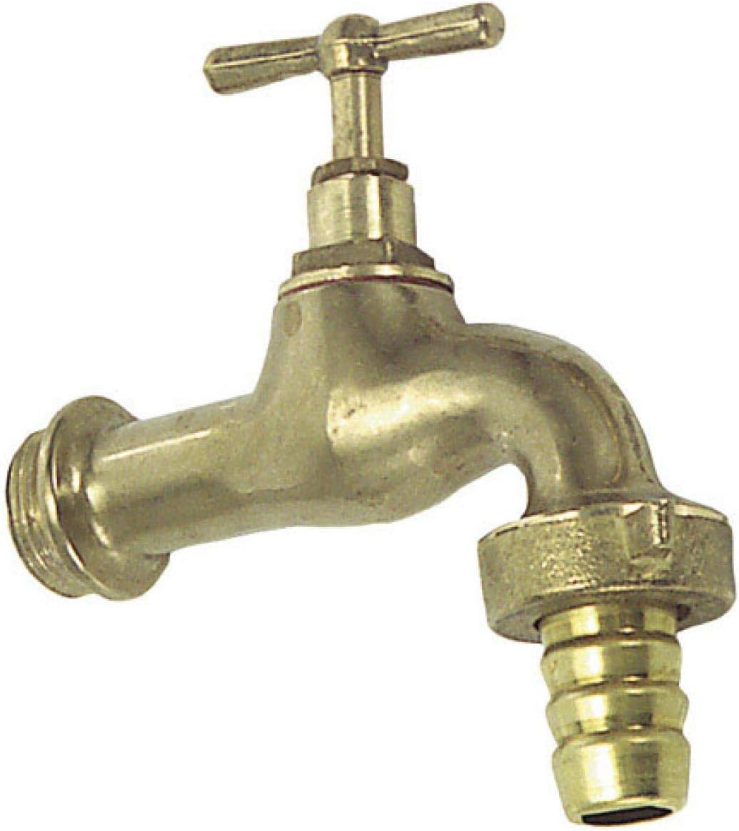 Водопроводный кран с креплением к стене