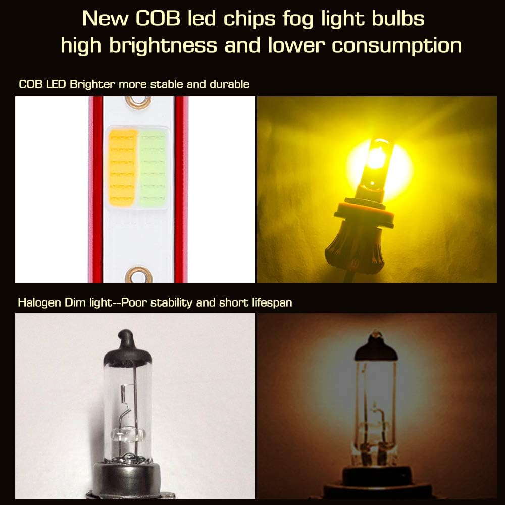Model 3 Color Dual Birhgt Super 8000LM Chips COB Bulbs