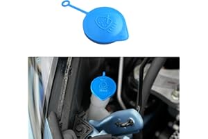 Tecledsn Windshield Washer Fluid Reservoir Cap, Washer Tank Cap, 38513-SB0-961 Windshield Washer Bottle Cap, Car Accessories Windshield Wiper Fluid Cap Replacement for Honda Civic CRV CRX (Blue)